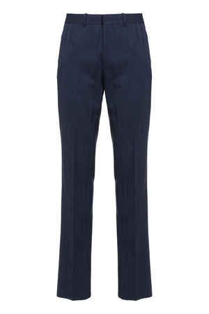 Slim fit tailored trousers-0